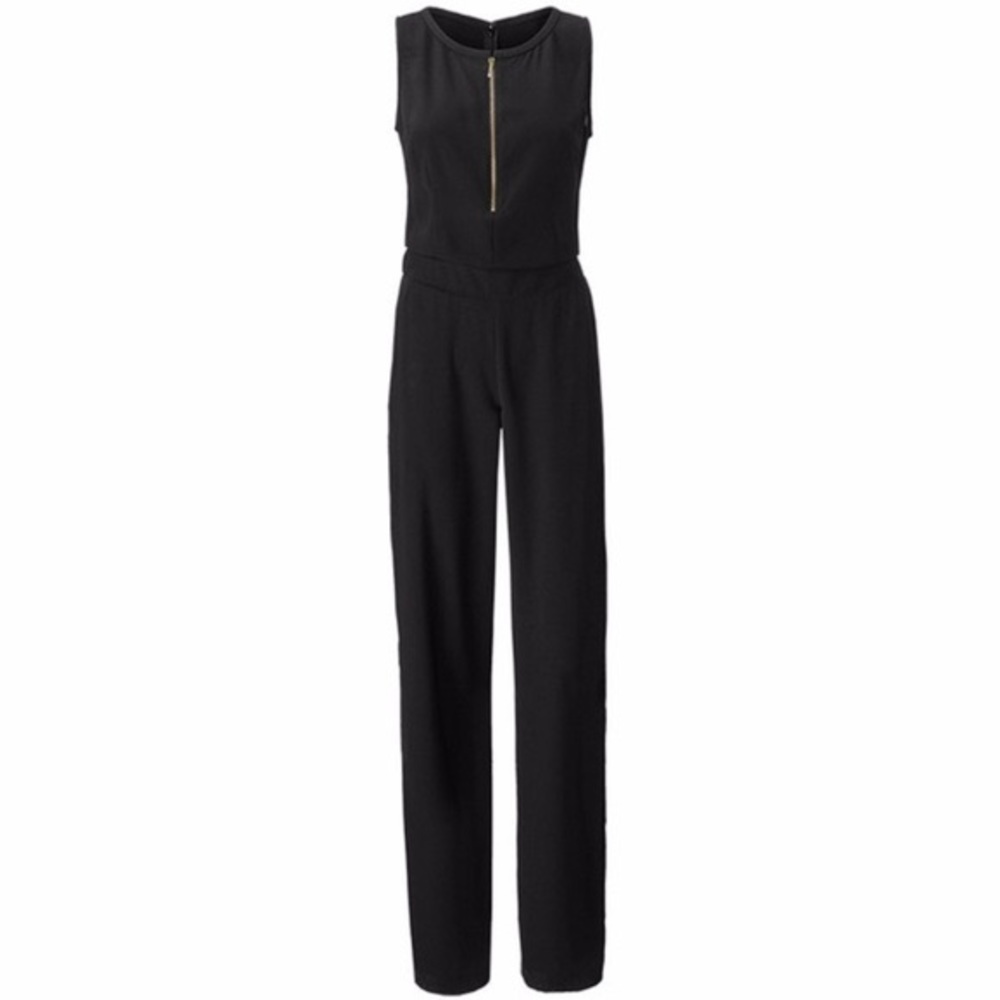 CAbi Grace Black Sleeveless Jumpsuit Style 3340 - Picture 7 of 8
